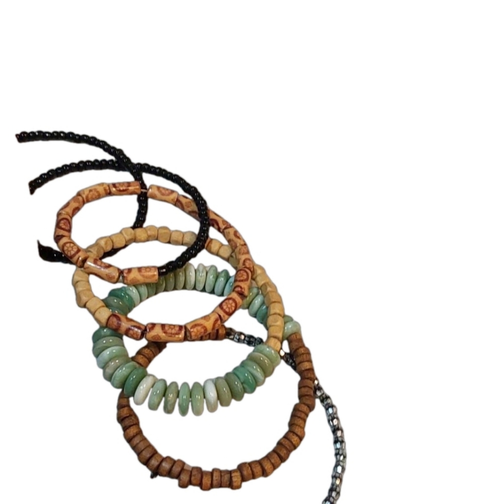 Stackable Spiral Multicolored Bracelet - image 3